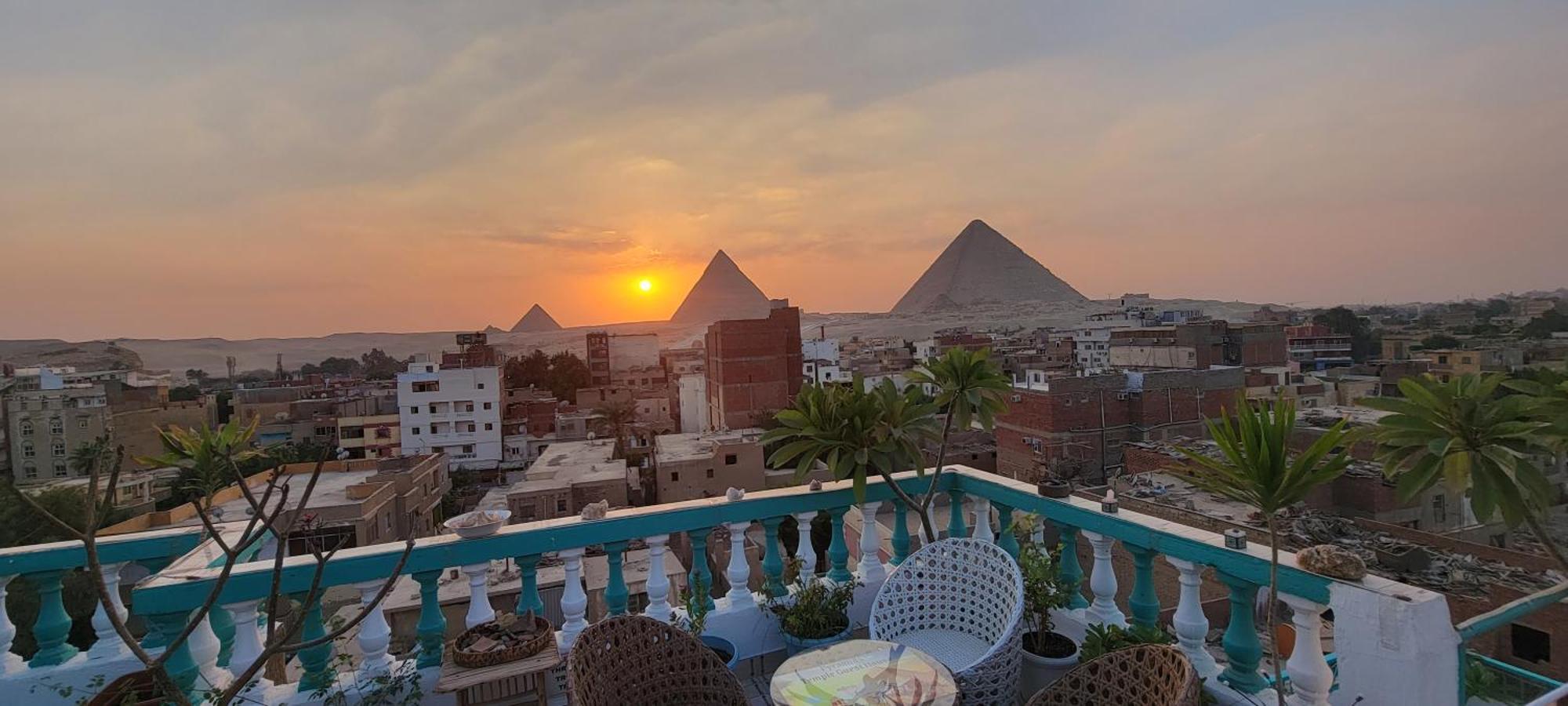 Pyramids Temple Guest House Kafret el-Gabal Εξωτερικό φωτογραφία