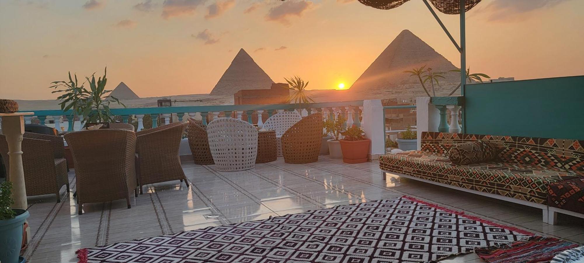 Pyramids Temple Guest House Kafret el-Gabal Εξωτερικό φωτογραφία
