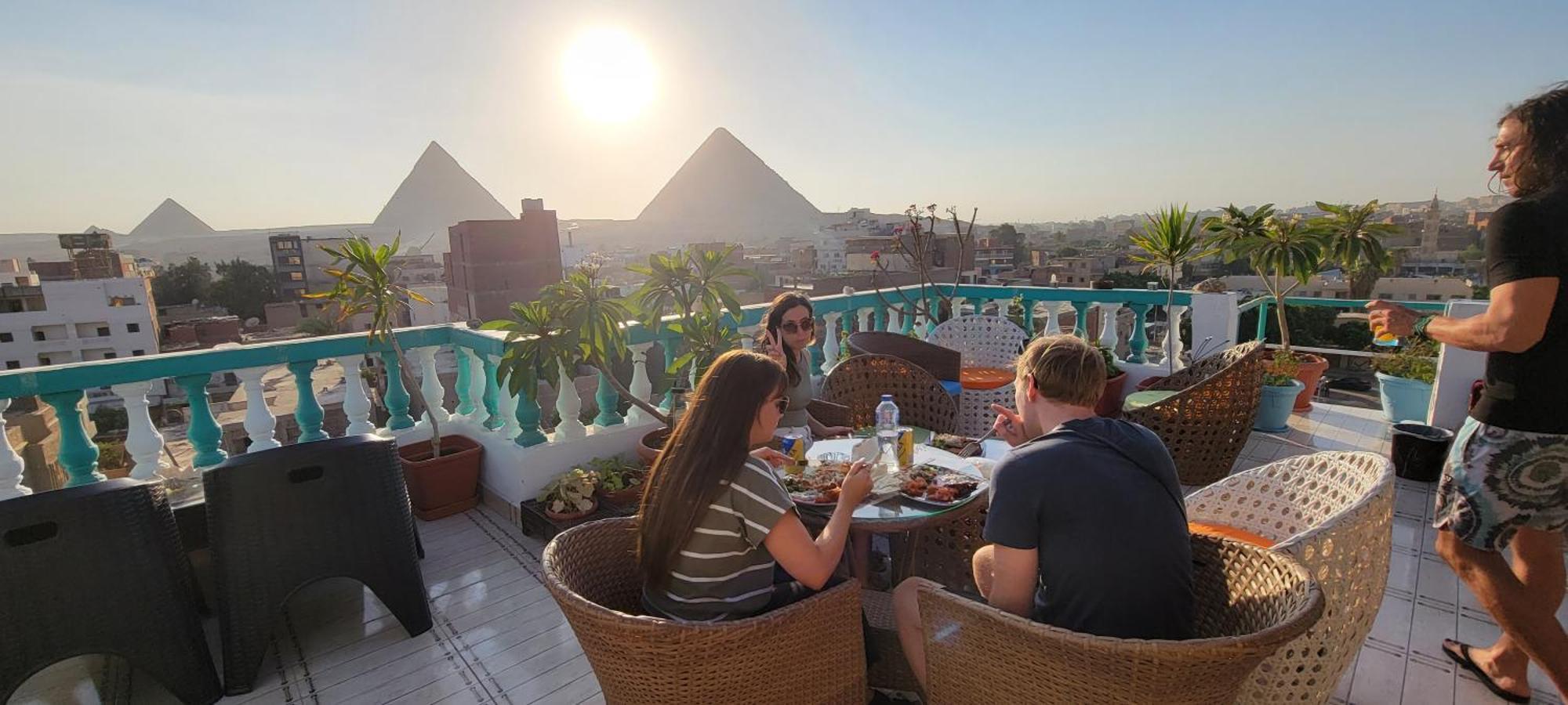 Pyramids Temple Guest House Kafret el-Gabal Εξωτερικό φωτογραφία