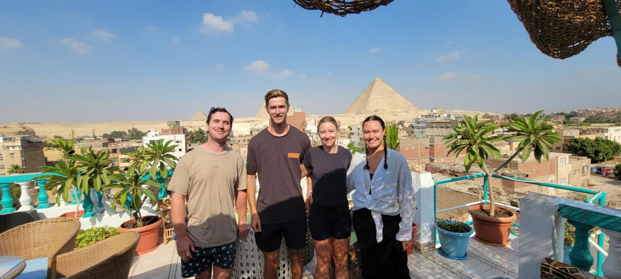 Pyramids Temple Guest House Kafret el-Gabal Εξωτερικό φωτογραφία